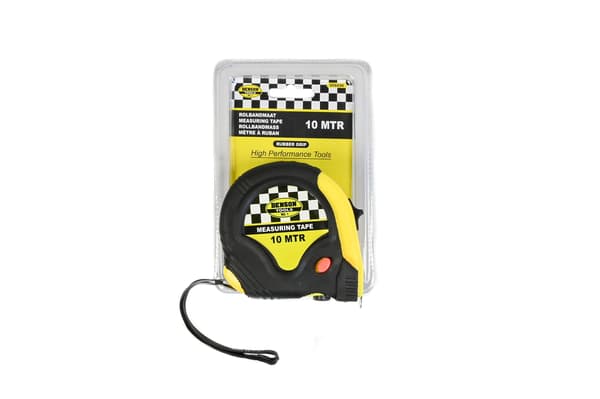 Måttband gummi 10 m x 25 mm