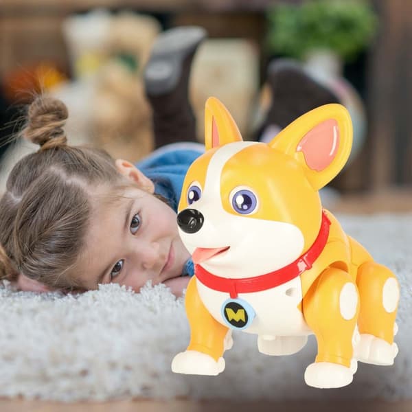 Interaktiv Corgi med lysande öron