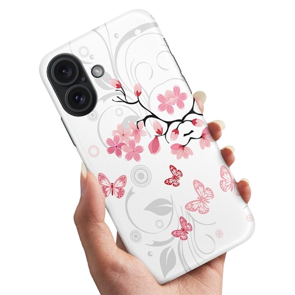 iPhone 16 Plus - Skal/Mobilskal Naturligt Mönster