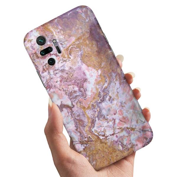 Deksel / Mobildeksel til Xiaomi Redmi Note 10 Pro - Marmor