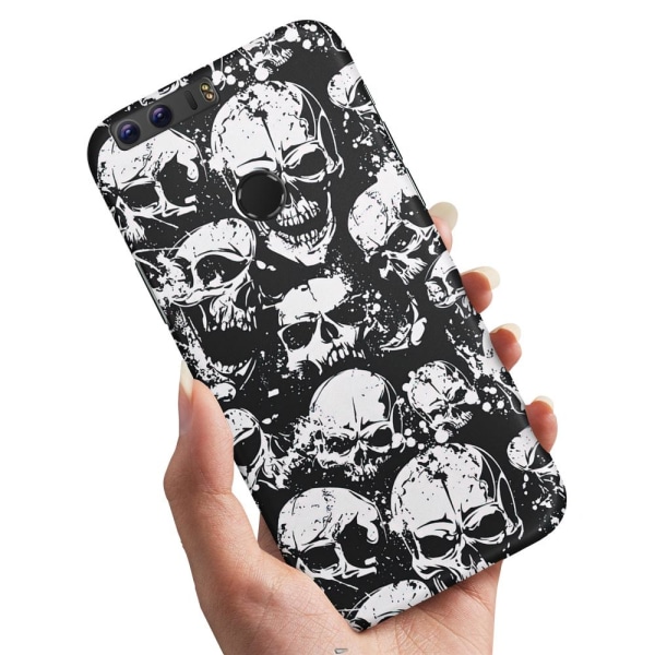 Huawei Honor 8 - Cover/Mobilcover Skulls