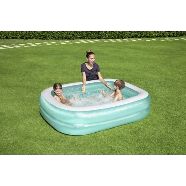 Oppblåsbart basseng / svømmebasseng - 201x150x51cm