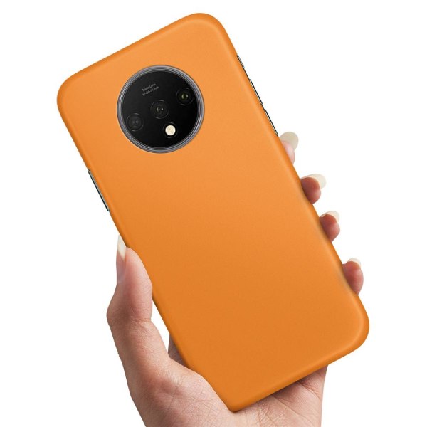 OnePlus 7T - Cover/Mobilcover Orange Orange