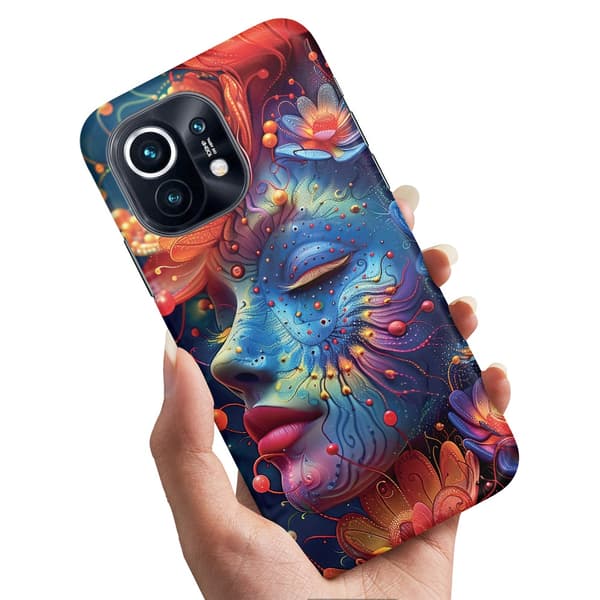 Deksel / Mobildeksel til Xiaomi 11 Lite 5G NE - Psychedelic
