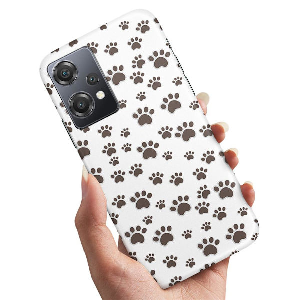 OnePlus Nord CE 2 Lite 5G - Skal/Mobilskal Paw Pattern