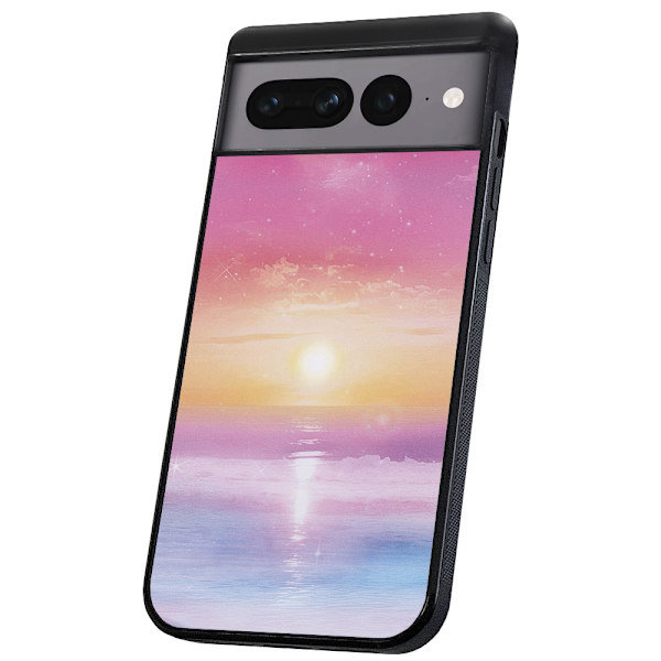 Google Pixel 9 Pro XL - Deksel/Mobildeksel Sunset