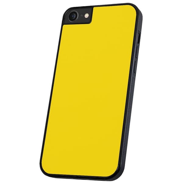 iPhone 16e/17e - Deksel/Mobildeksel Gul