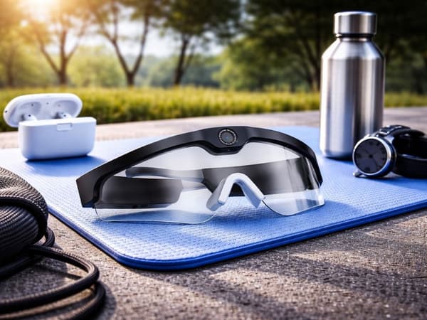 Smart AI-glasögon 2K kamera röstinspelning bluetooth översättning