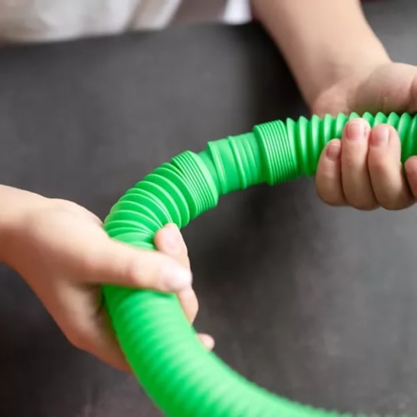 10-Pak - Pop Tube - Fidget Toys - Leketøy / Sensorisk Multicolor