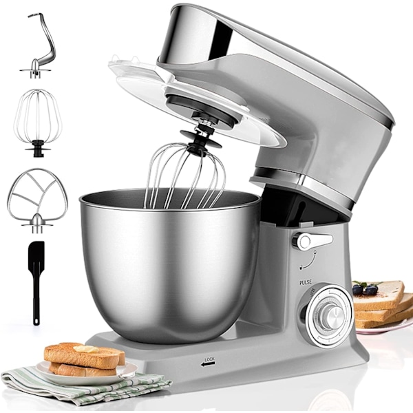 Köksassistent / Köksmaskin / Mixer - 1900W Silver