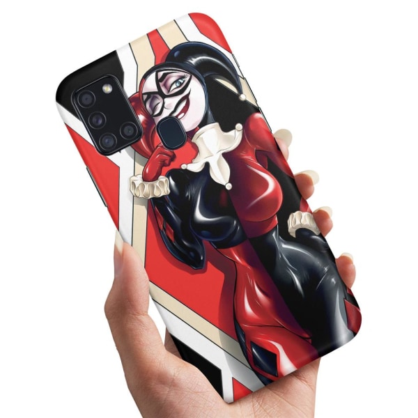 Samsung Galaxy A21s - Cover/Mobilcover Harley Quinn