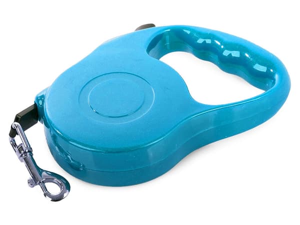 Rullkoppel / Hundkoppel - 5m - 15kg Blå