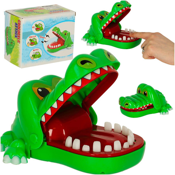 Krokodil Tandläkare - Spel för barn