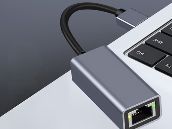 USB-Ethernetadapter - Nätverkskort RJ45 100 Mb