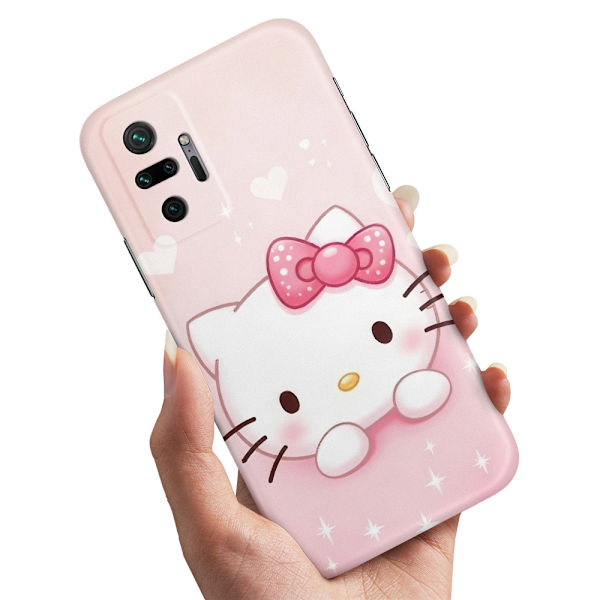 Deksel / Mobildeksel til Xiaomi Redmi Note 10 Pro - Kitty