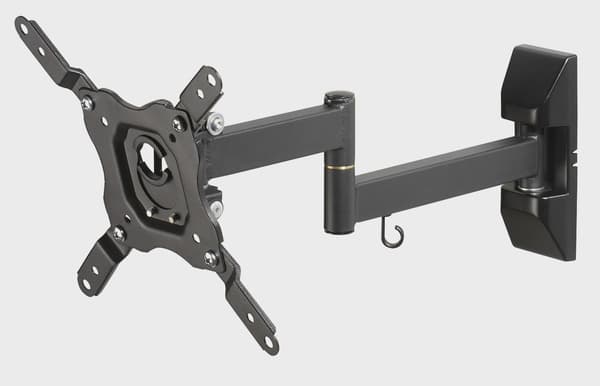 Vivanco 2-arm Vridbart väggfäste VESA 200/43"/25kg Svart