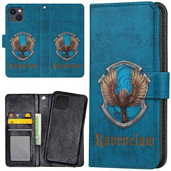 iPhone 13 - Lommebok Deksel Harry Potter Ravenclaw Multicolor