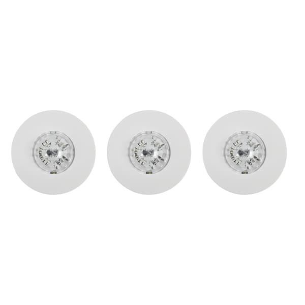 LED discolampor med fjärrkontroll 3 st
