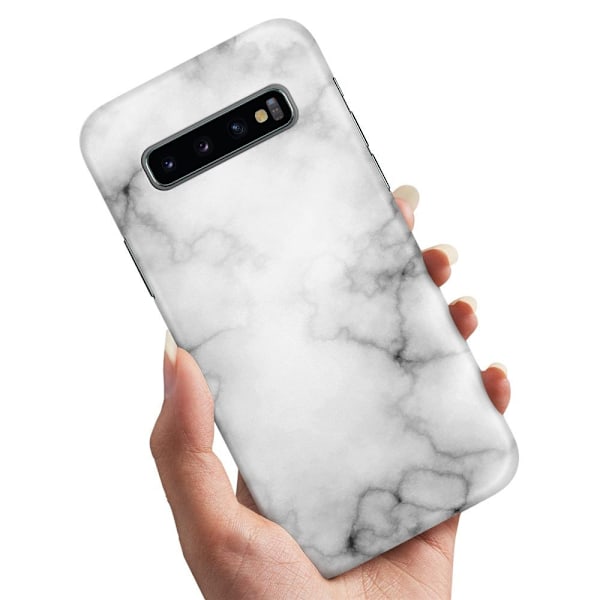 Samsung Galaxy S10 Plus - Skal/Mobilskal Marmor multifärg