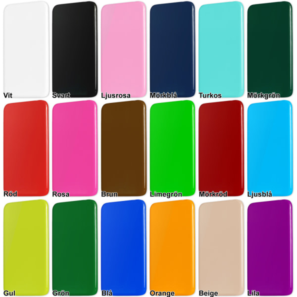 Samsung Galaxy S6 Edge - Skal/Mobilskal - Välj färg Vit