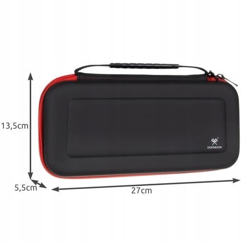 Etui til opbevaring – Case kompatibel med Nintendo Switch Black