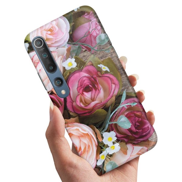 Xiaomi Mi 10/10 Pro - Cover/Mobilcover Blomster