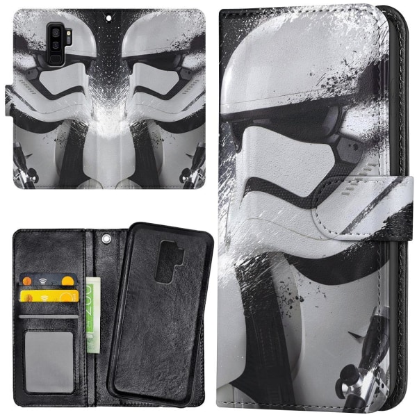 Samsung Galaxy S9 Plus - Mobilcover/Etui Cover Stormtrooper Star