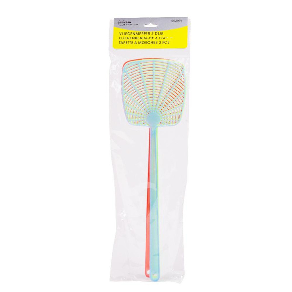 3-Kpl - Kärpäslätkä - Läpsy Fliegeille Multicolor