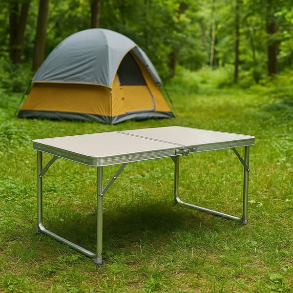 Sammenklappeligt bord / Campingbord - 60x30cm
