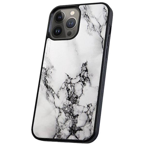 iPhone 16 Pro Max - Cover/Mobilcover Marmor