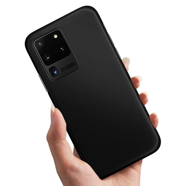 Samsung Galaxy S20 Ultra - Cover / Mobilcover Sort Black