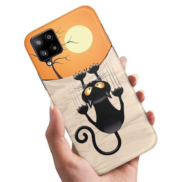 Deksel / Mobildeksel til Samsung Galaxy A12 - Klorekatt
