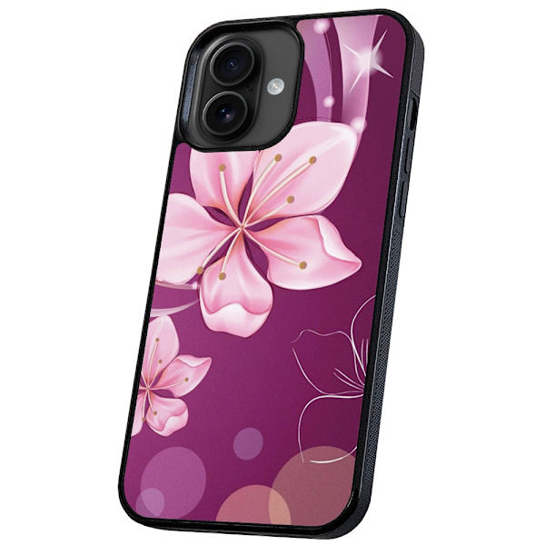 iPhone 17 - Skal/Mobilskal Vit Blomma