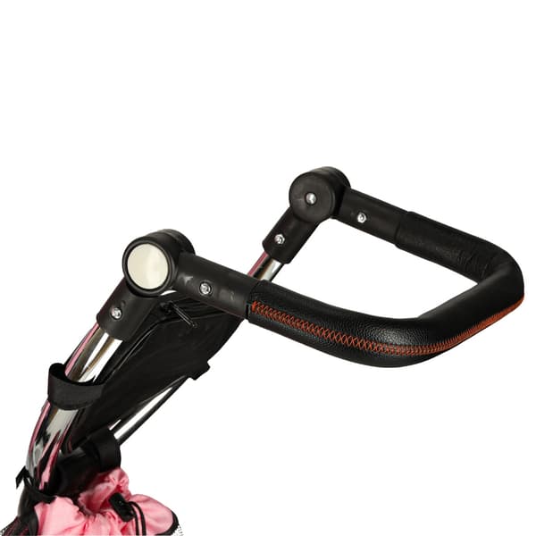 Barnvagn Trehjuling med Solskydd Rosa