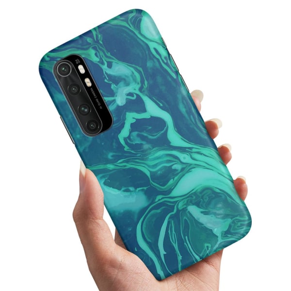 Xiaomi Mi Note 10 Lite - Cover/Mobilcover Marmor Multicolor