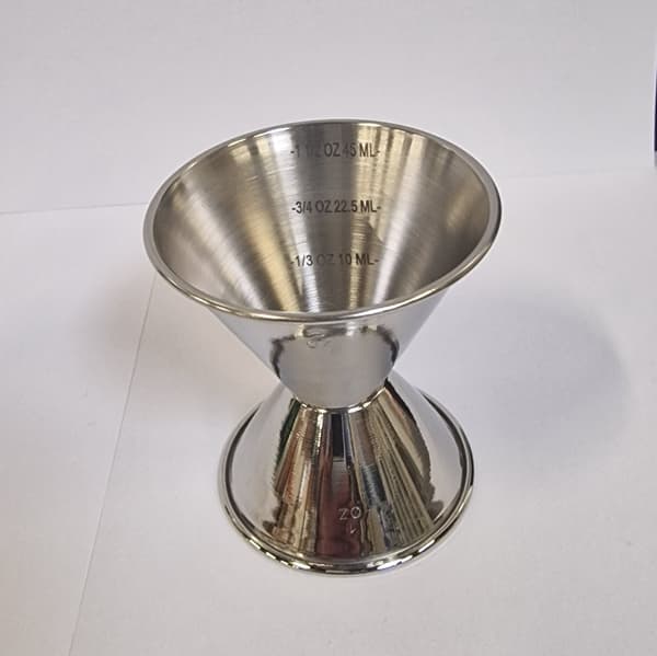 Dubbel Jigger med måttskala 1+2 oz