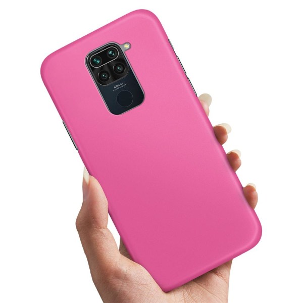Xiaomi Redmi Note 9 - Cover/Mobilcover Rosa Pink