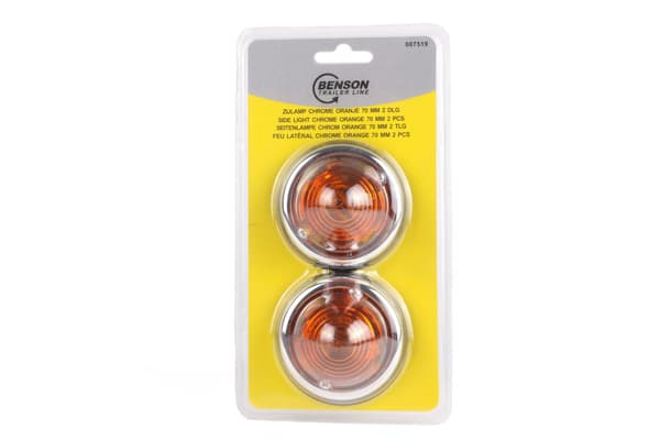 Sidoljus krom orange 70 mm 2 st E9