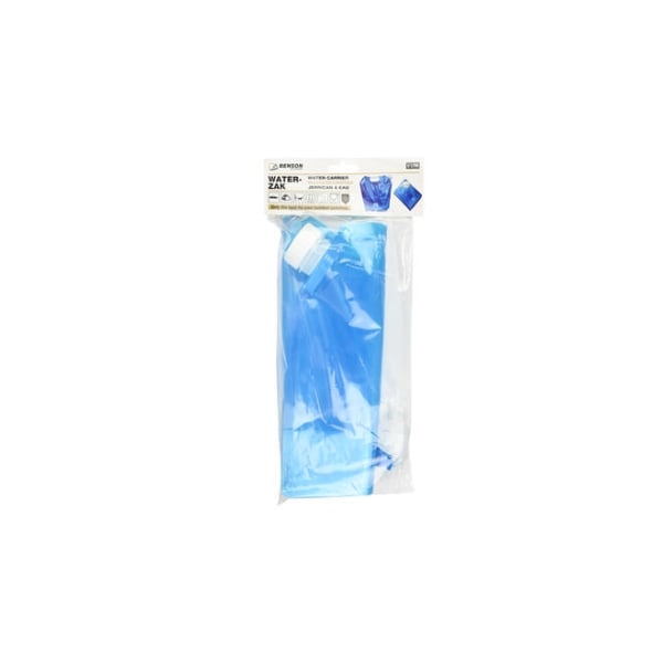 [FLERPACK] - 5L Vattenpåse med Kran / Vattendunk - Vattenbehålla Blue 1-Pack