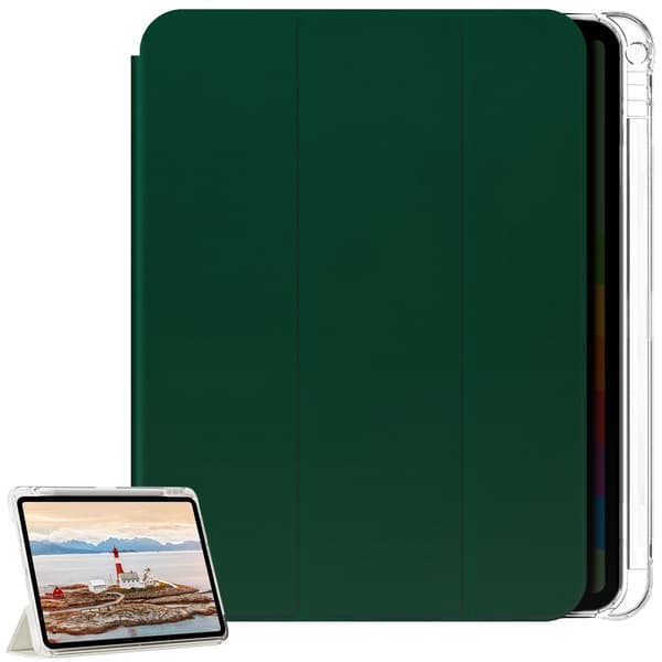 Cover til iPad Pro 11" - M4/M5 - 2024/2025 - Mørkgrøn