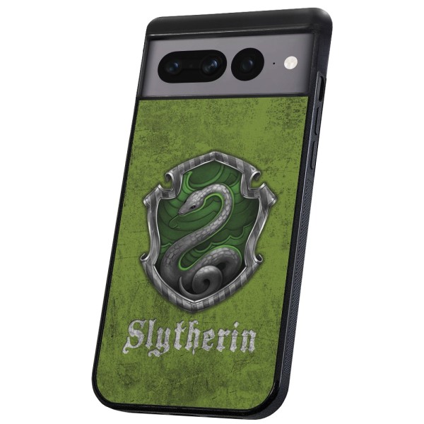 Google Pixel 8A - Cover/Mobilcover Harry Potter Slytherin