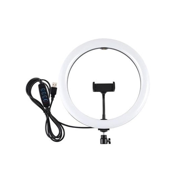LED-rengaslamppu - Selfie-lamppu klipsillä matkapuhelimelle - 30 cm ee93 |  670 | Fyndiq