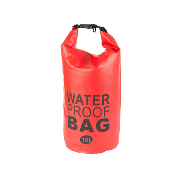 Vattentät Påse / Vattenpåse - Vattenförvaring - 15 liter Röd