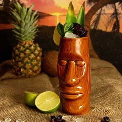 Tiki Påskö-Glas 40 cl Brun