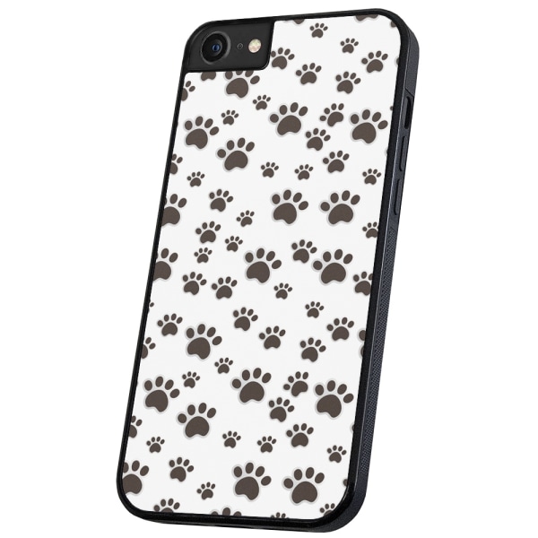 iPhone 6/7/8 Plus - Skal/Mobilskal Paw Pattern