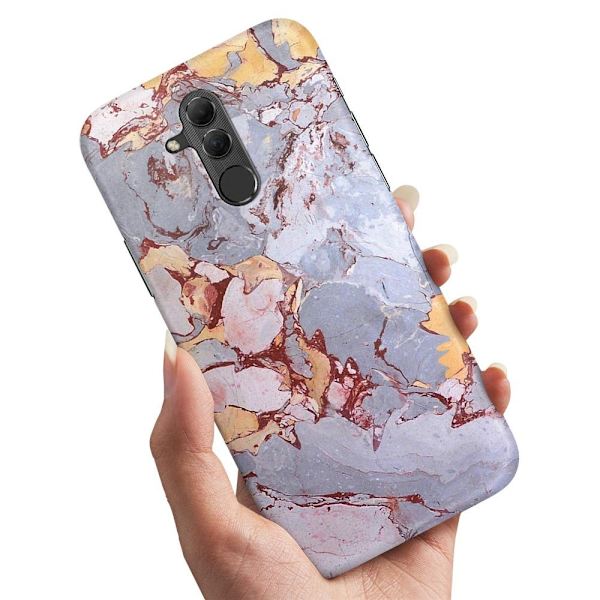 Huawei Mate 20 Lite - Deksel/Mobildeksel Marmor Multicolor