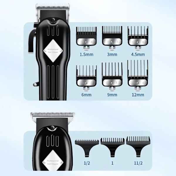 Hårtrimmer / Skäggtrimmer - Hårklippare - Trimmer för Skägg