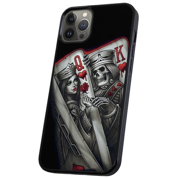 iPhone 11 Pro - Skal/Mobilskal King Queen Kortlek
