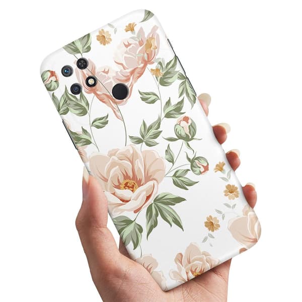 Deksel / Mobildeksel til Xiaomi Redmi 10C - Blomstermønster