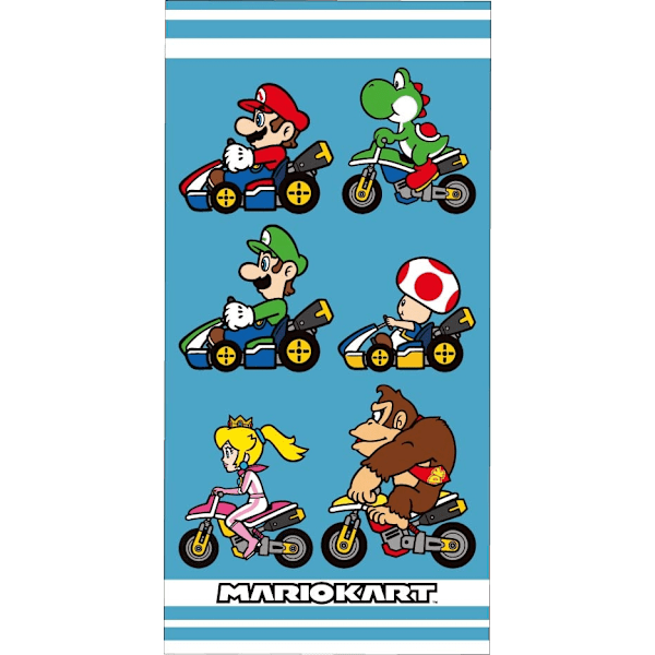 Super Mario Mariokart badlakan & strandhandduk 70×140 cm